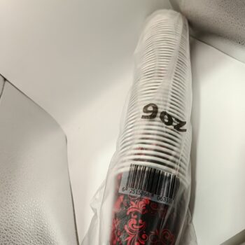 كاسات كرتون 9oz